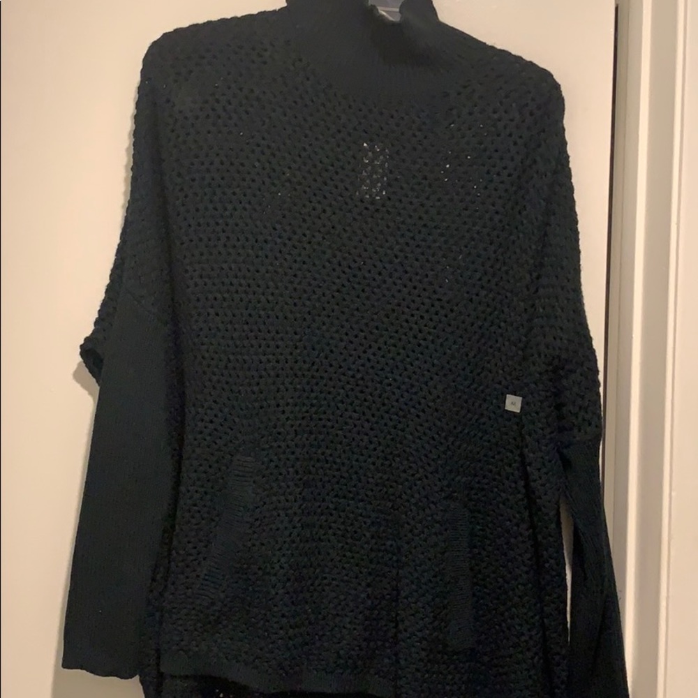 Cable sweater